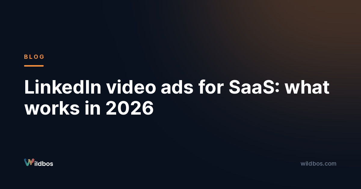 LinkedIn video ads for SaaS: what works in 2026